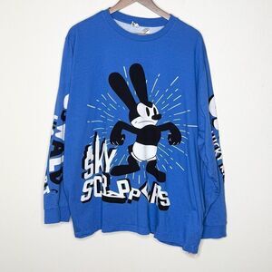 Disney Oswald The Lucky Rabbit Long Sleeve Tee Shirt - Men’s 3XL